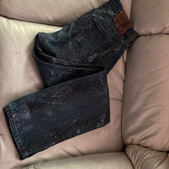 Authentic Levi’s Strauss Snake skin look jeans sz 31 - Picture 6 of 6